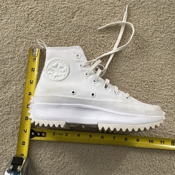 Converse White High-Top Sneakers - Picture 11 of 16